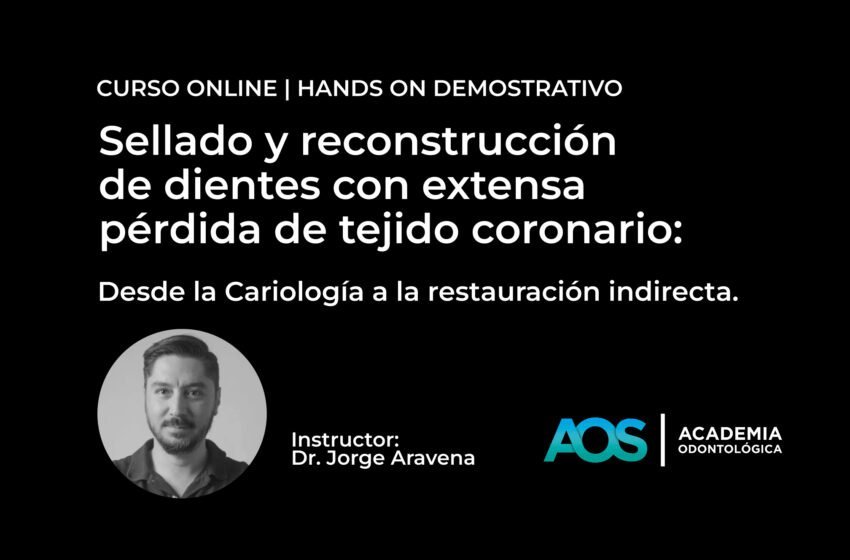 Sellado y reconstrucción de dientes con extensa pérdida de tejido coronario